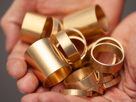 BLUE LUG SELECT BRASS SPACERS