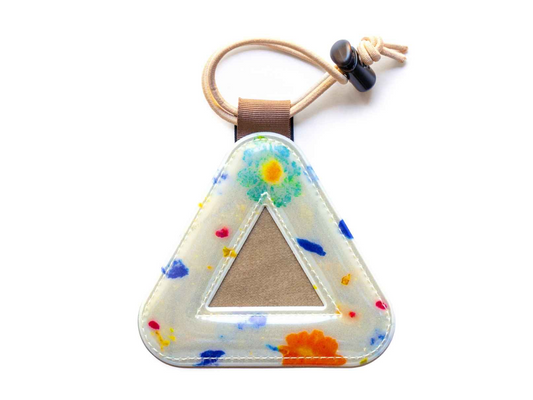 Blue Lug Triangle Reflector Sai Flower