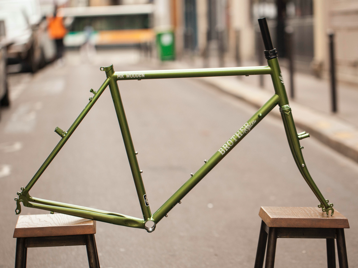 CADRE BROTHER CYCLES - MR WOODEN - GREEN