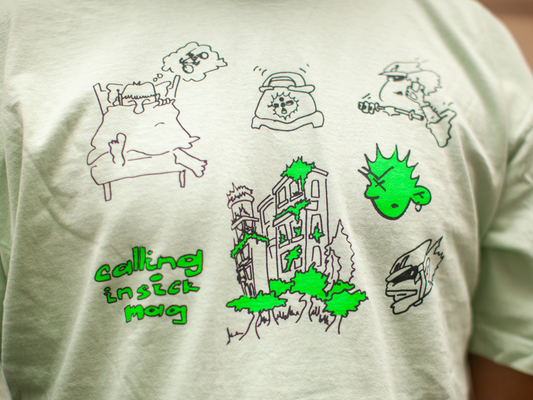 T-SHIRT CALLING IN SICK - SKETCHY