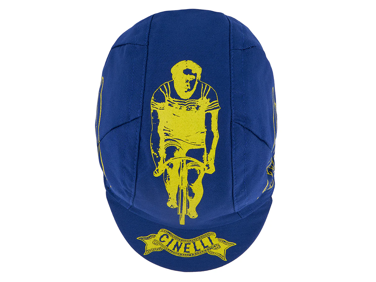 CINELLI HAT MILANO BIKE VETERANS BLUE