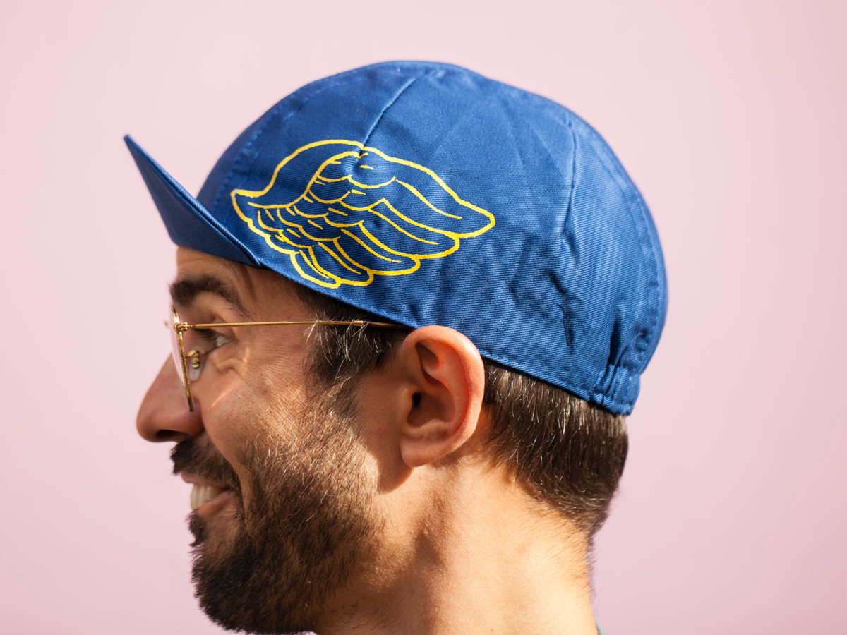 CINELLI HAT MILANO BIKE VETERANS BLUE
