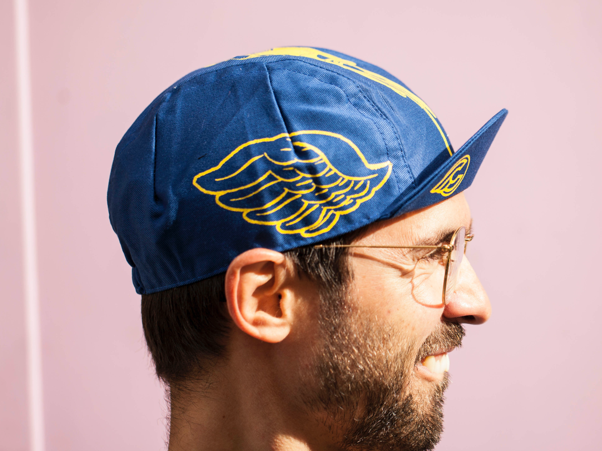 CINELLI HAT MILANO BIKE VETERANS BLUE