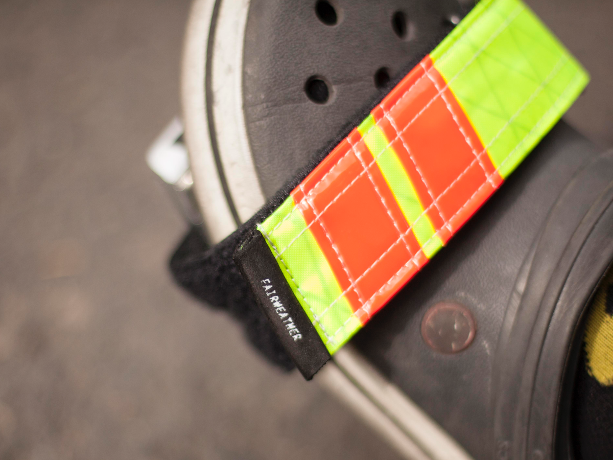 FAIRWEATHER PEDAL STRAP NARROW REFLECTOR