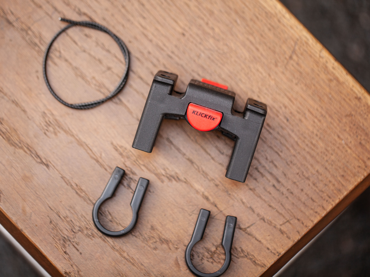 klickfix lenkertasche adapter KLICKFIX HANDLEBAR ADAPTER – La Chouette Paris