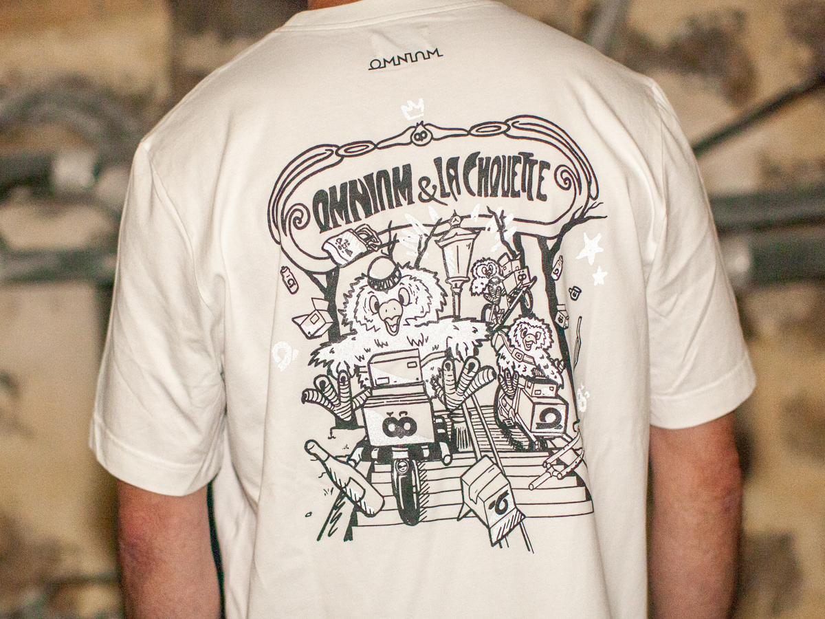 T-SHIRTOMNIUM x LA CHOUETTE