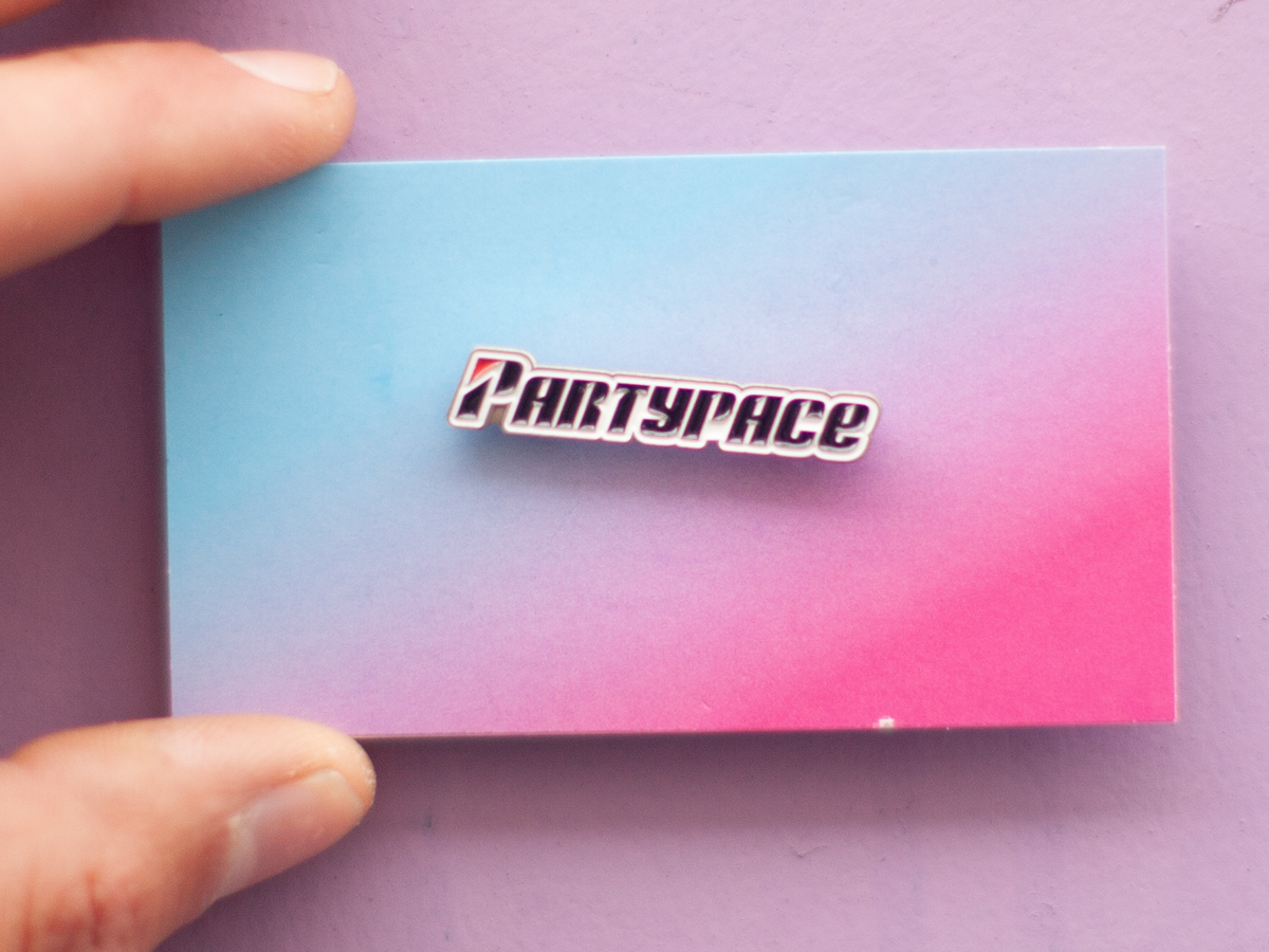 path less pedaled PATH LESS PEDALED PARTY PACE PIN – La Chouette Paris