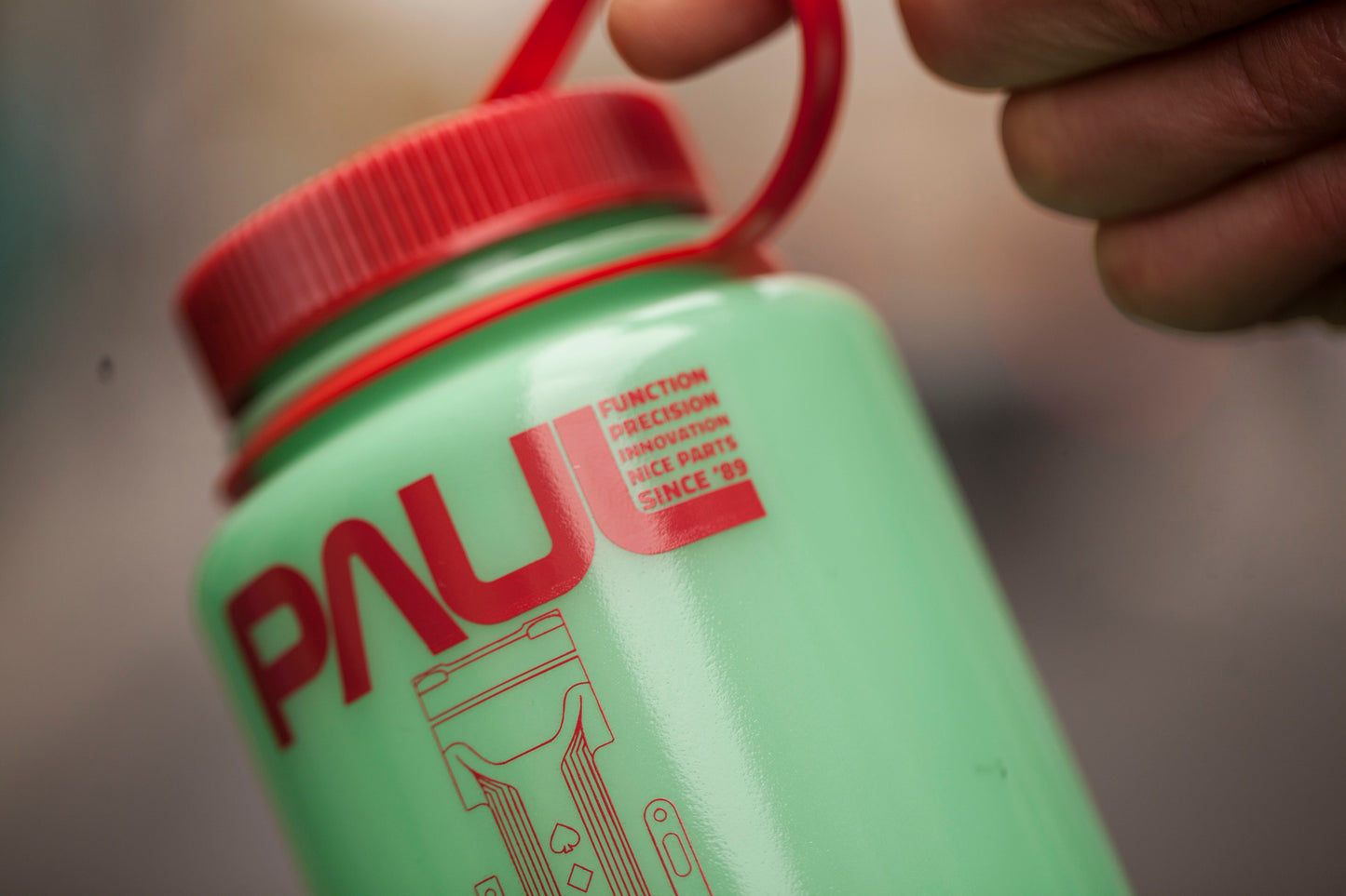 PAUL COMPONENTS GLOW IN THE DARK NASA NALGENE
