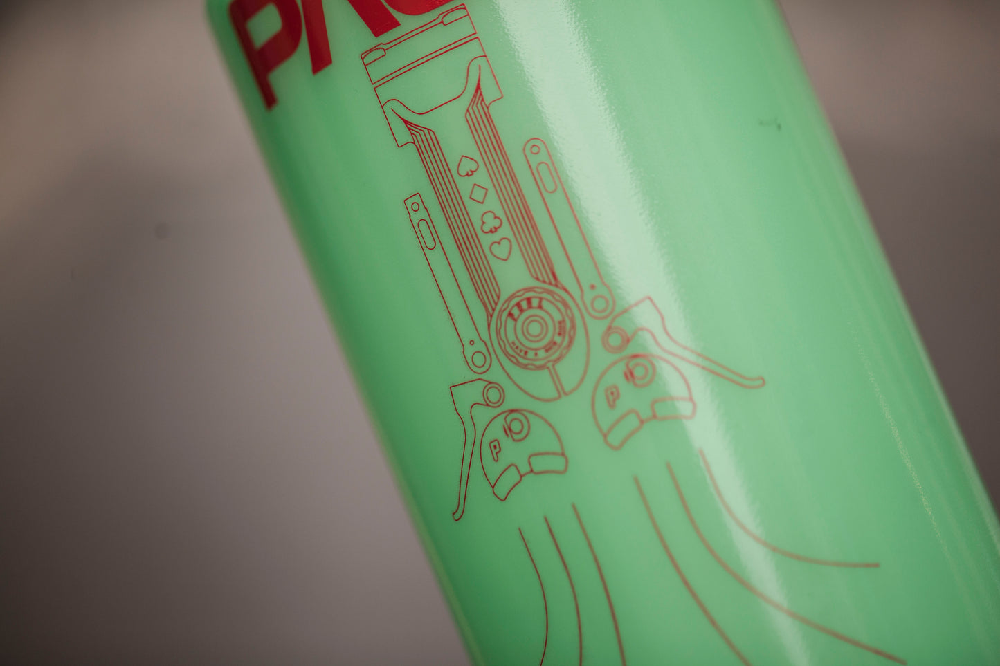 PAUL COMPONENTS GLOW IN THE DARK NASA NALGENE