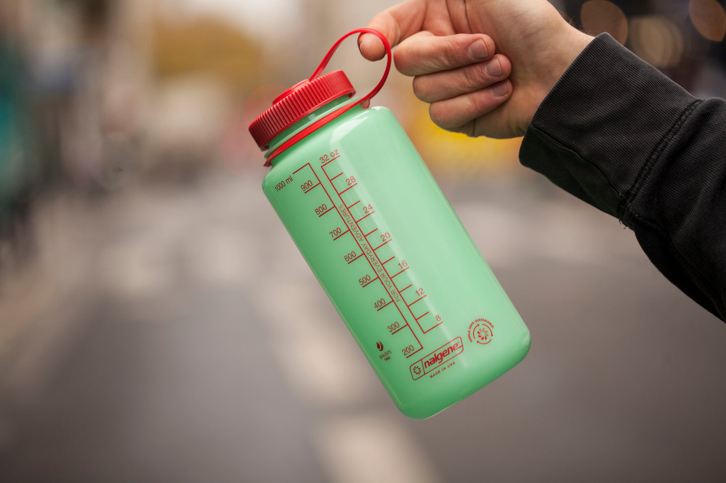 PAUL COMPONENTS GLOW IN THE DARK NASA NALGENE