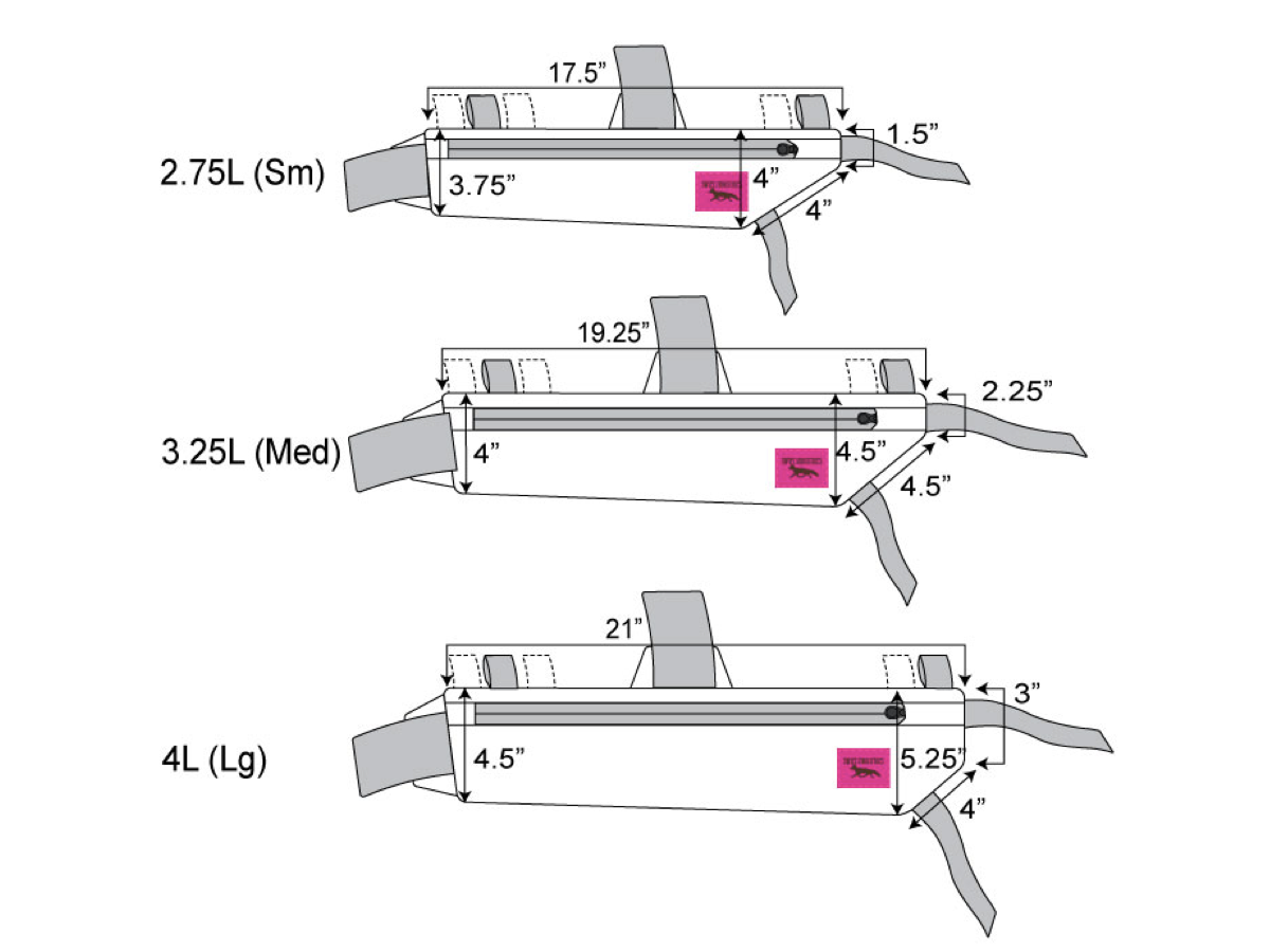 SWIFT INDUSTRIES HOLD FAST HALF FRAME BAG