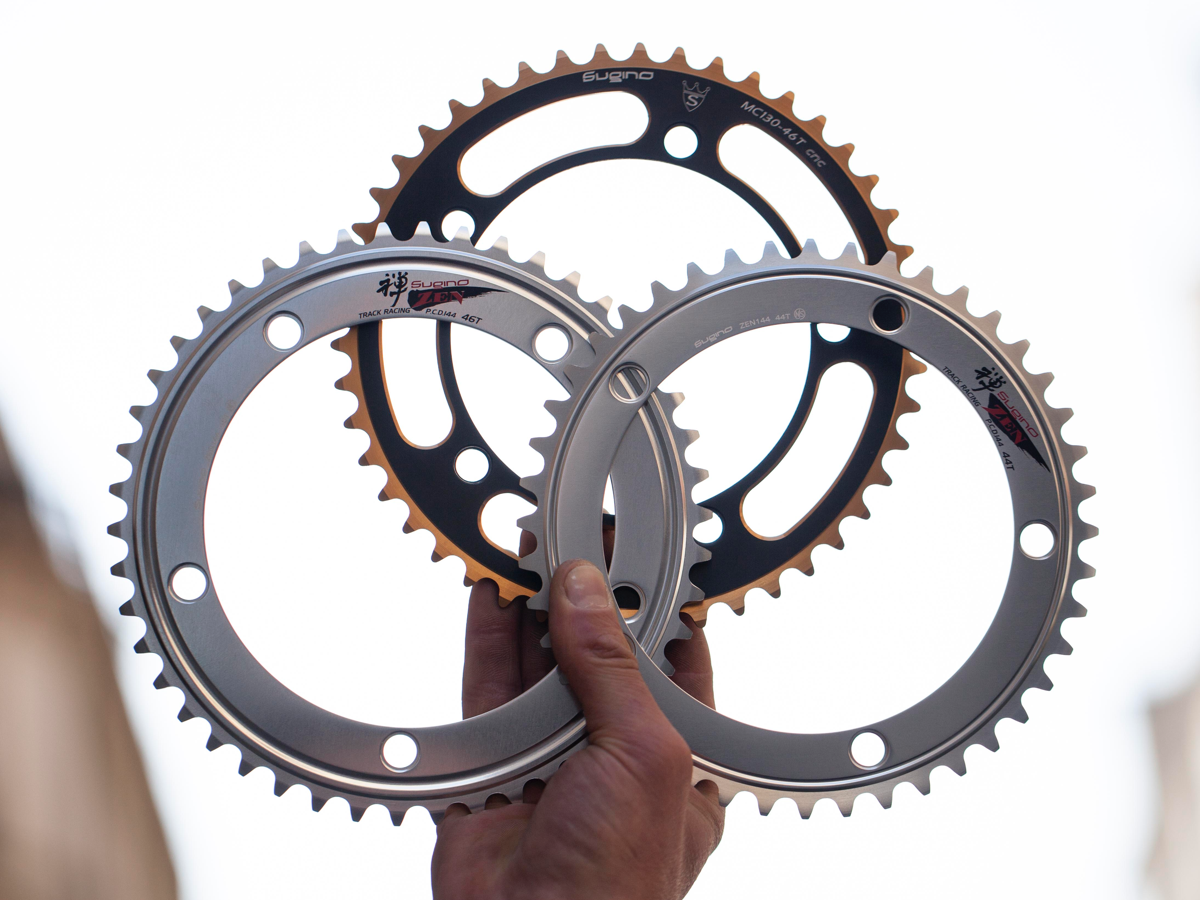 SUGINO 130J TRACK 44t チェーンリング Sugino - 130J TRACK Chainring SUGINO 130J TRACK 44t チェーンリング Sugino - 130J TRACK Chainring