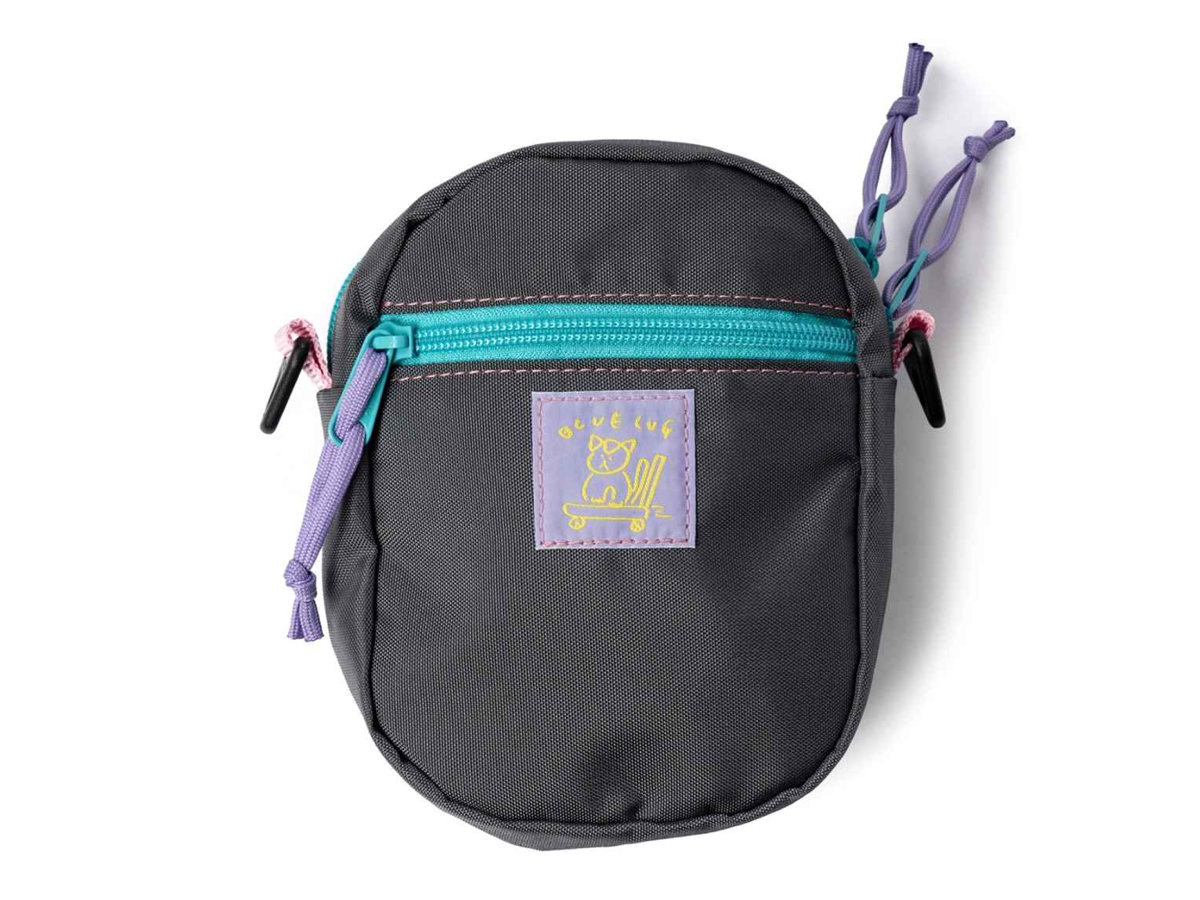 Blue Lug Bike Pocket — Charcoal