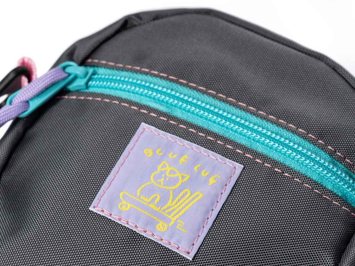 Blue Lug Bike Pocket — Charcoal
