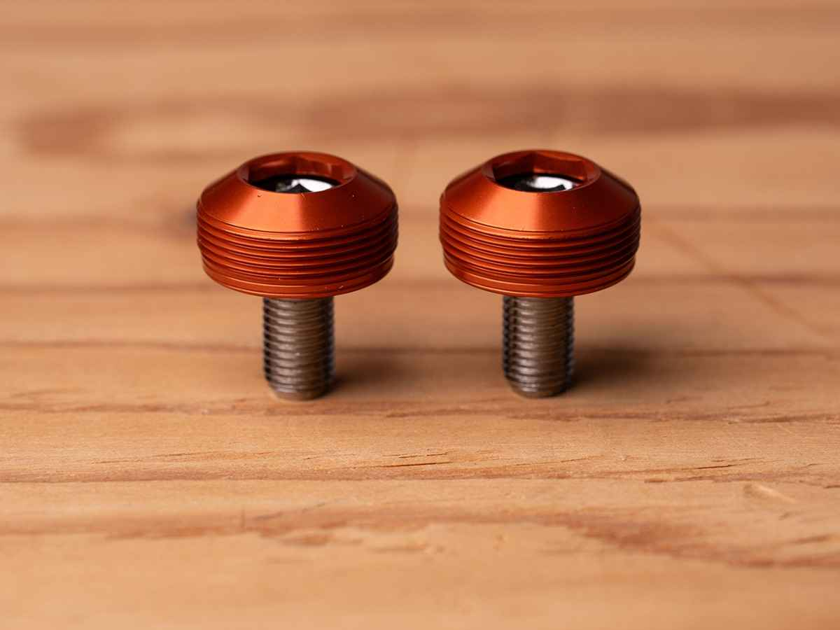 Blue Lug Bumpy Crank Cap Set — Mango