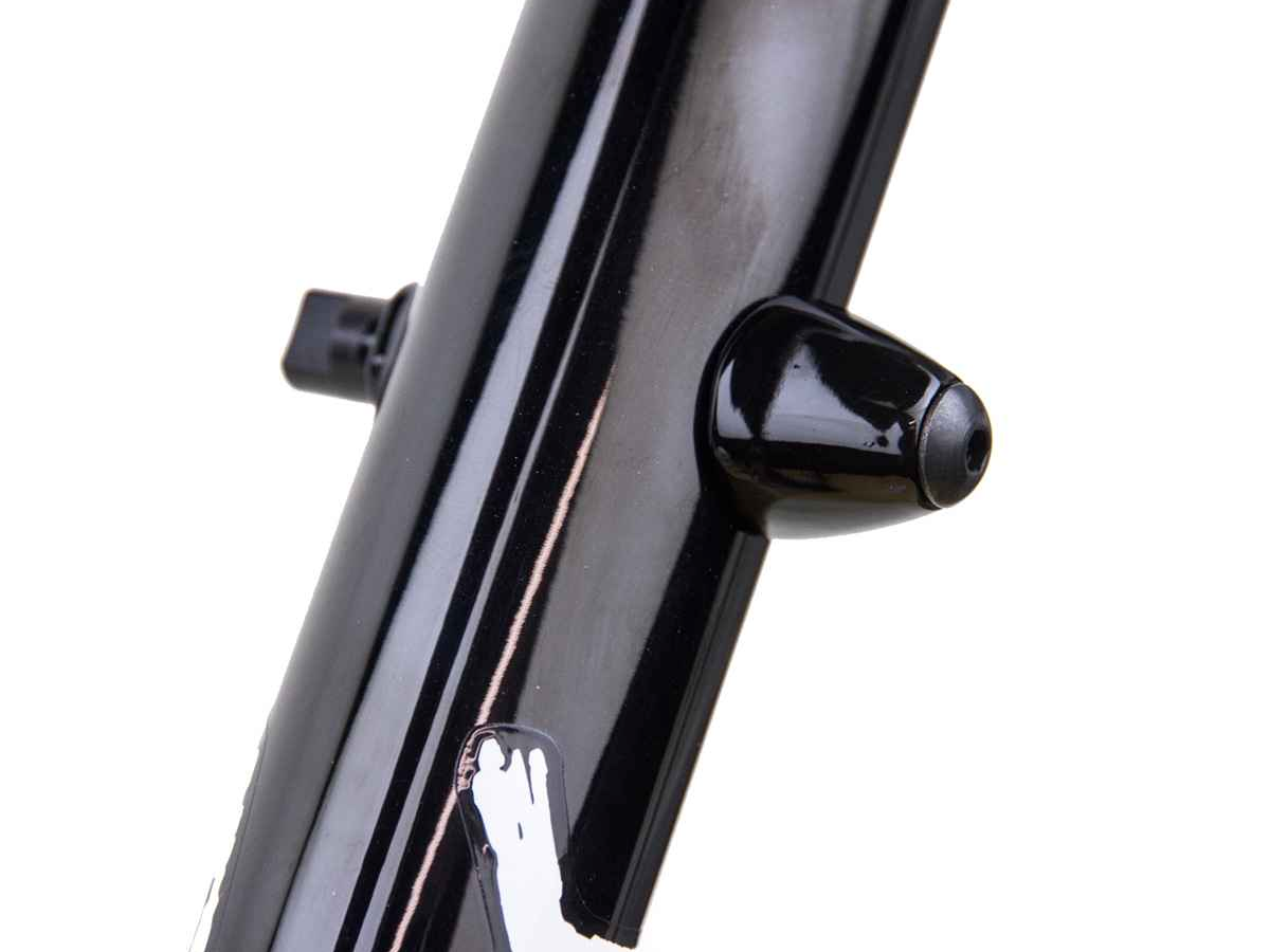 Blue Lug Downtube Shift Boss Cover — Black