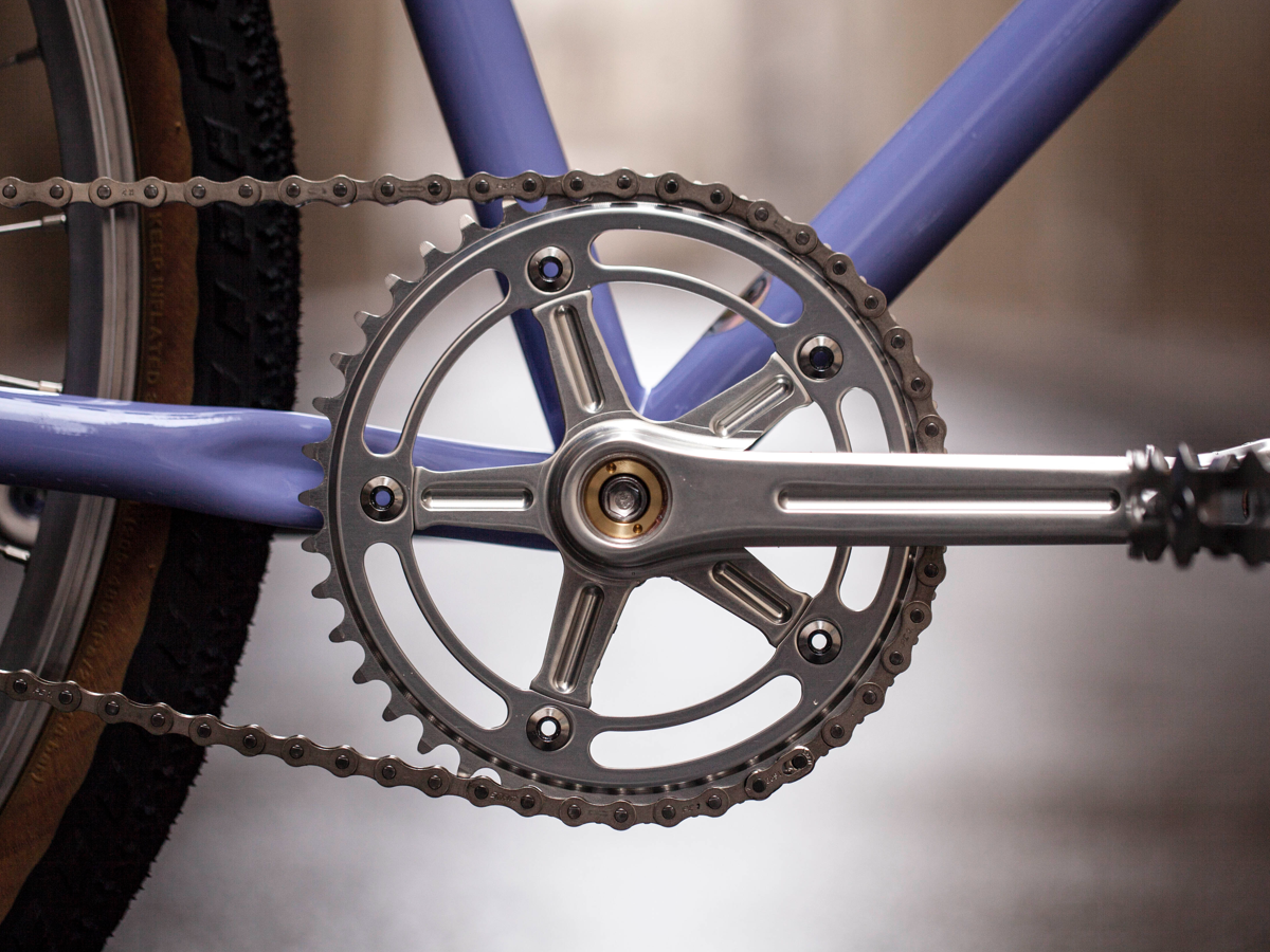 Blue crankset hot sale