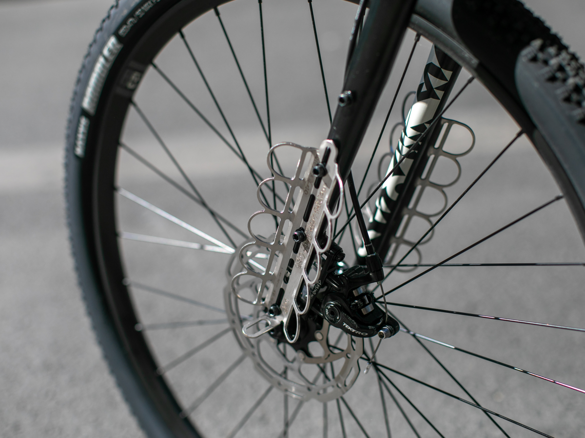 Botched Bikes Stainless Caterpillar Cargo Cage