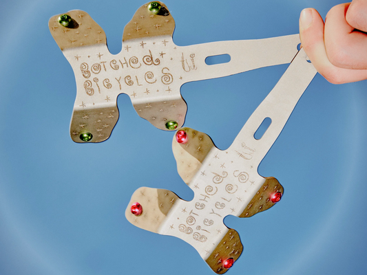 SUPPORT PORTE BIDON BOTCHED CYCLES ACIER - DRAGONFLY