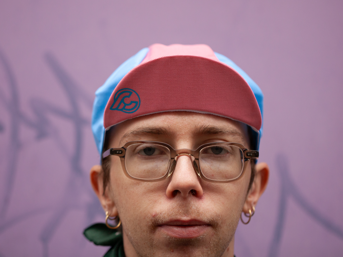 CINELLI HAT CIA0 PINK & LIGHT BLUE