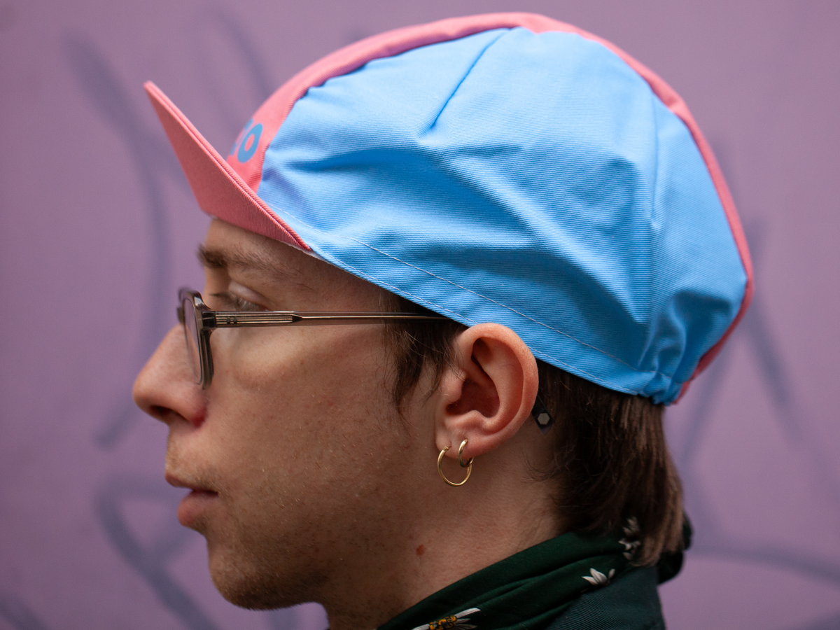 CINELLI HAT CIA0 PINK & LIGHT BLUE