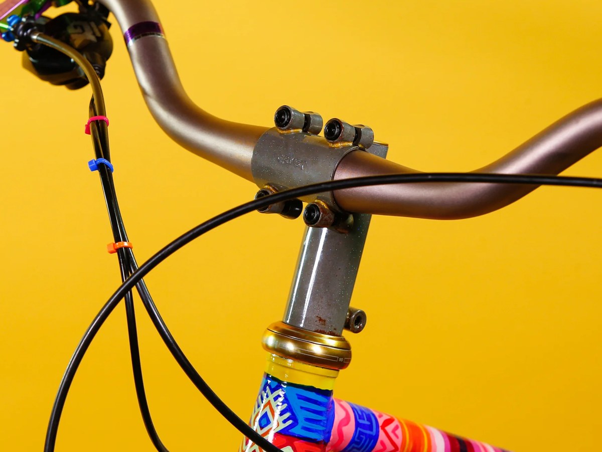 Crust Sst Stem - Rainbow Flake Clear