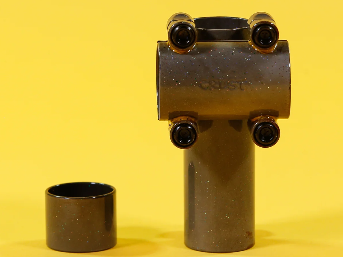 Crust Sst Stem - Rainbow Flake Clear