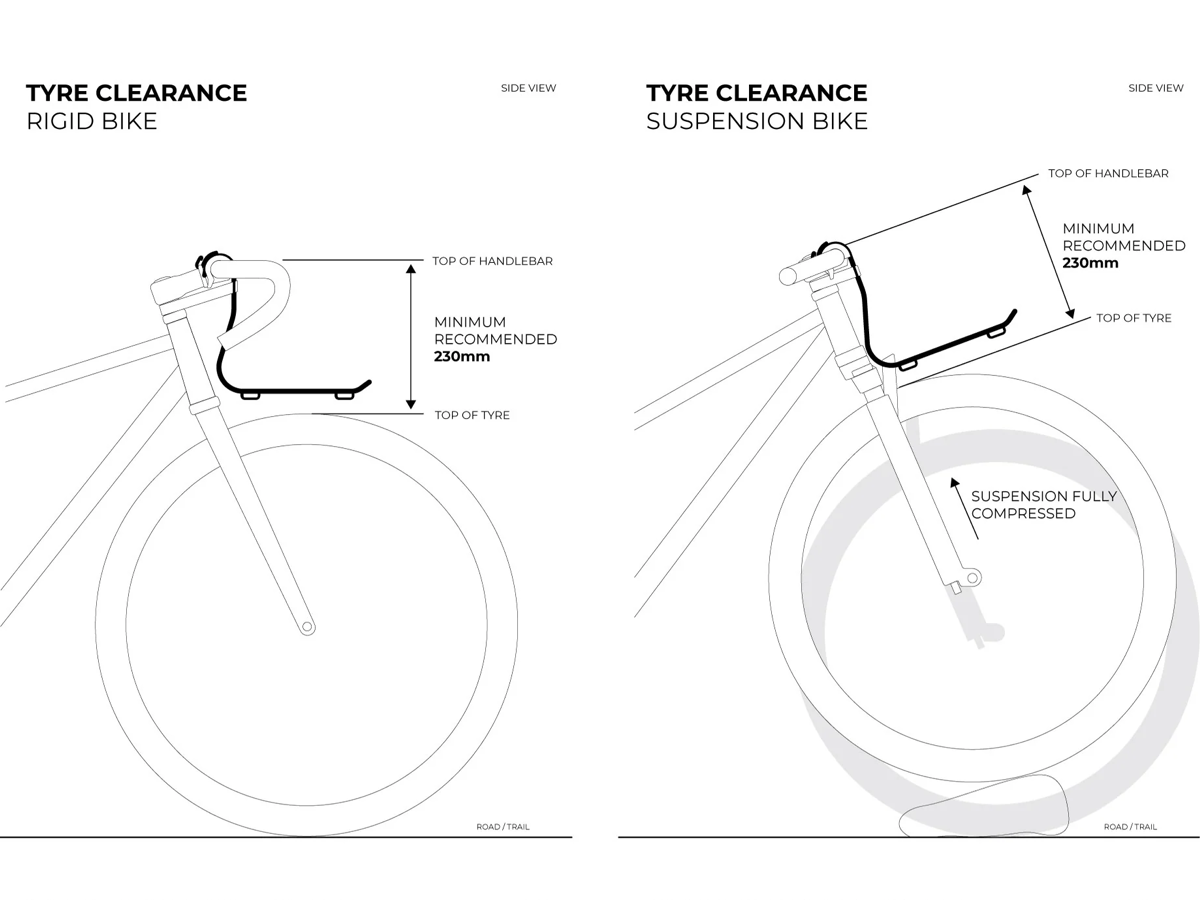 JACK THE BIKE RACK - SILVER