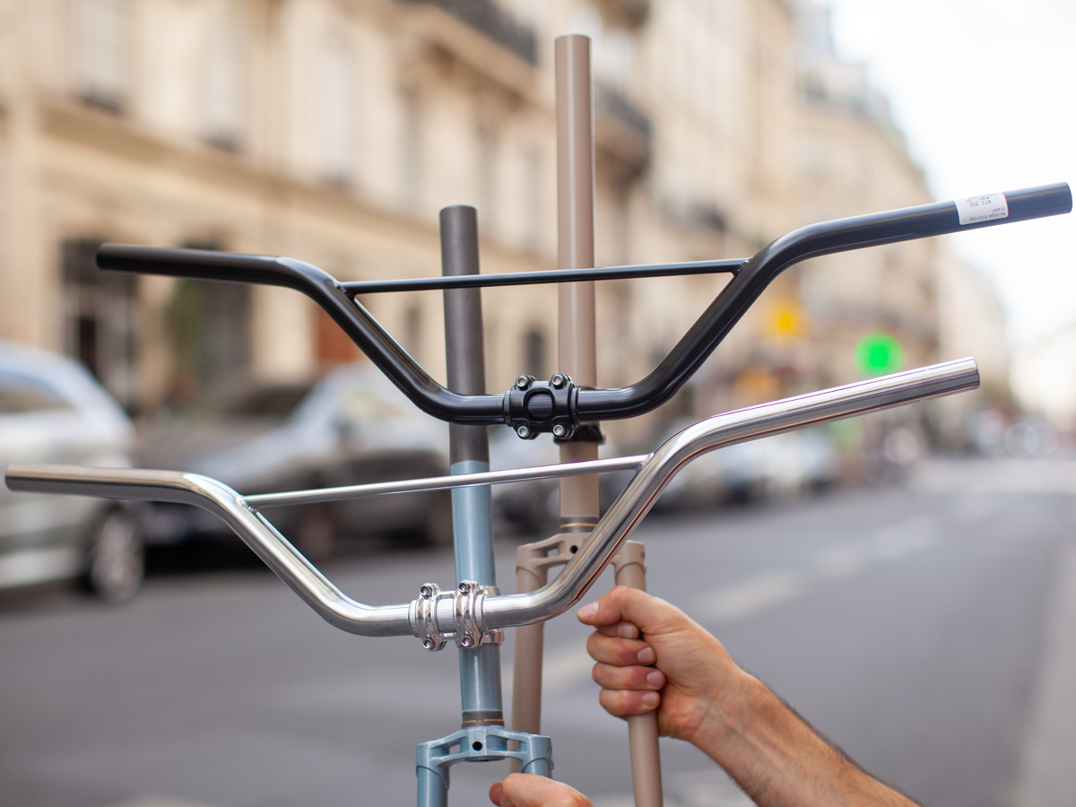 NITTO x BLUE LUG HI-HI HANDLEBARS – La Chouette Paris NITTO x BLUE LUG HI-HI HANDLEBARS – La Chouette Paris