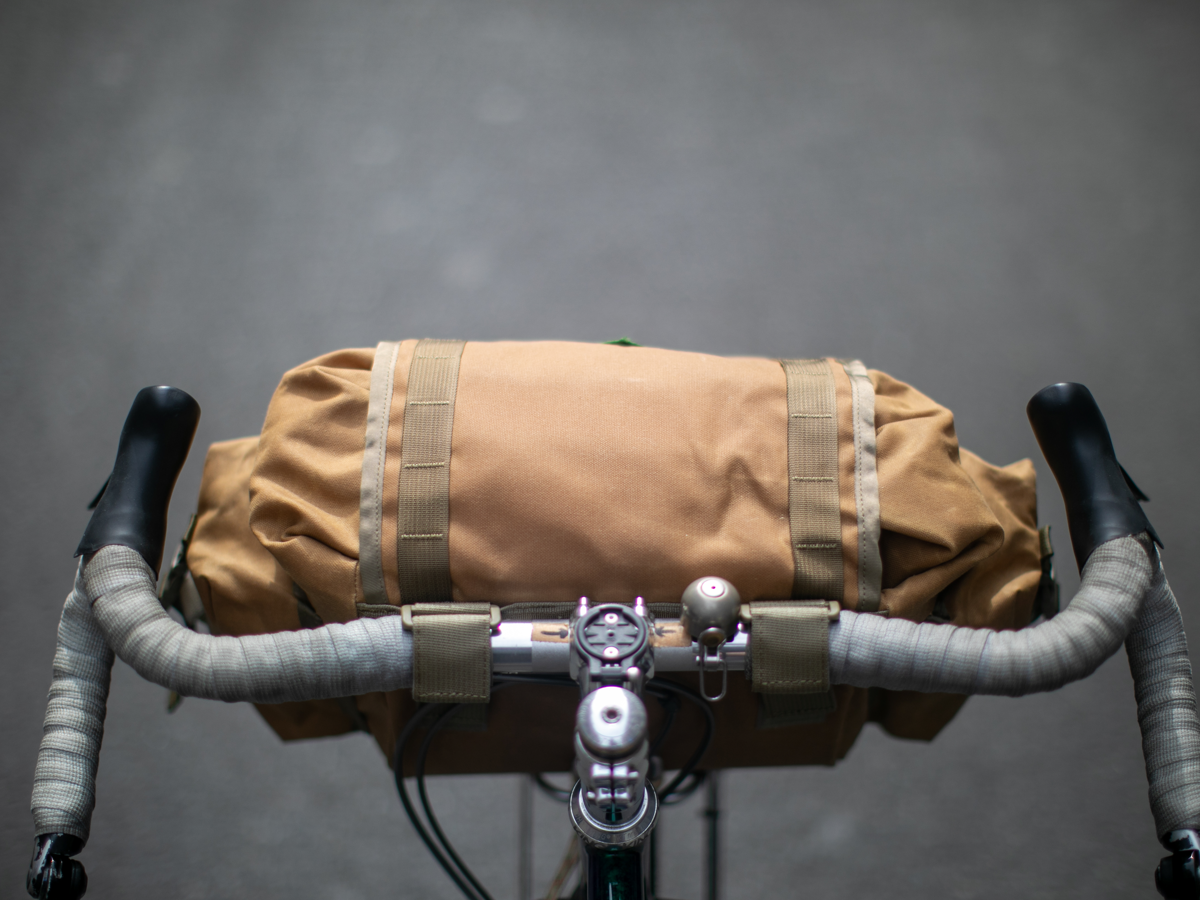 Ron's Bikes Fabio's Chest — Small Classic Waxed Tan