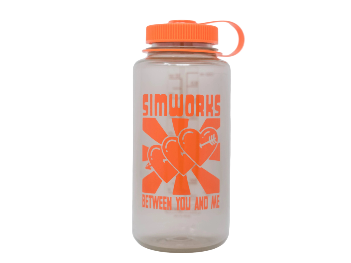 simworks rising hearts nalgene bottles red pill