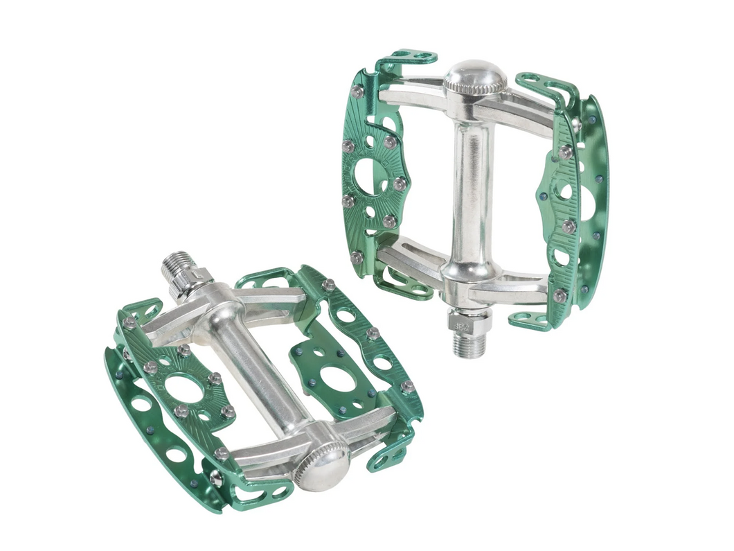 SIMWORKS TACO - PÉDALES NOUVELLE COULEUR VERT HOMAGE!