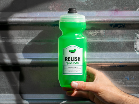 Spurcycle Relish Bottle