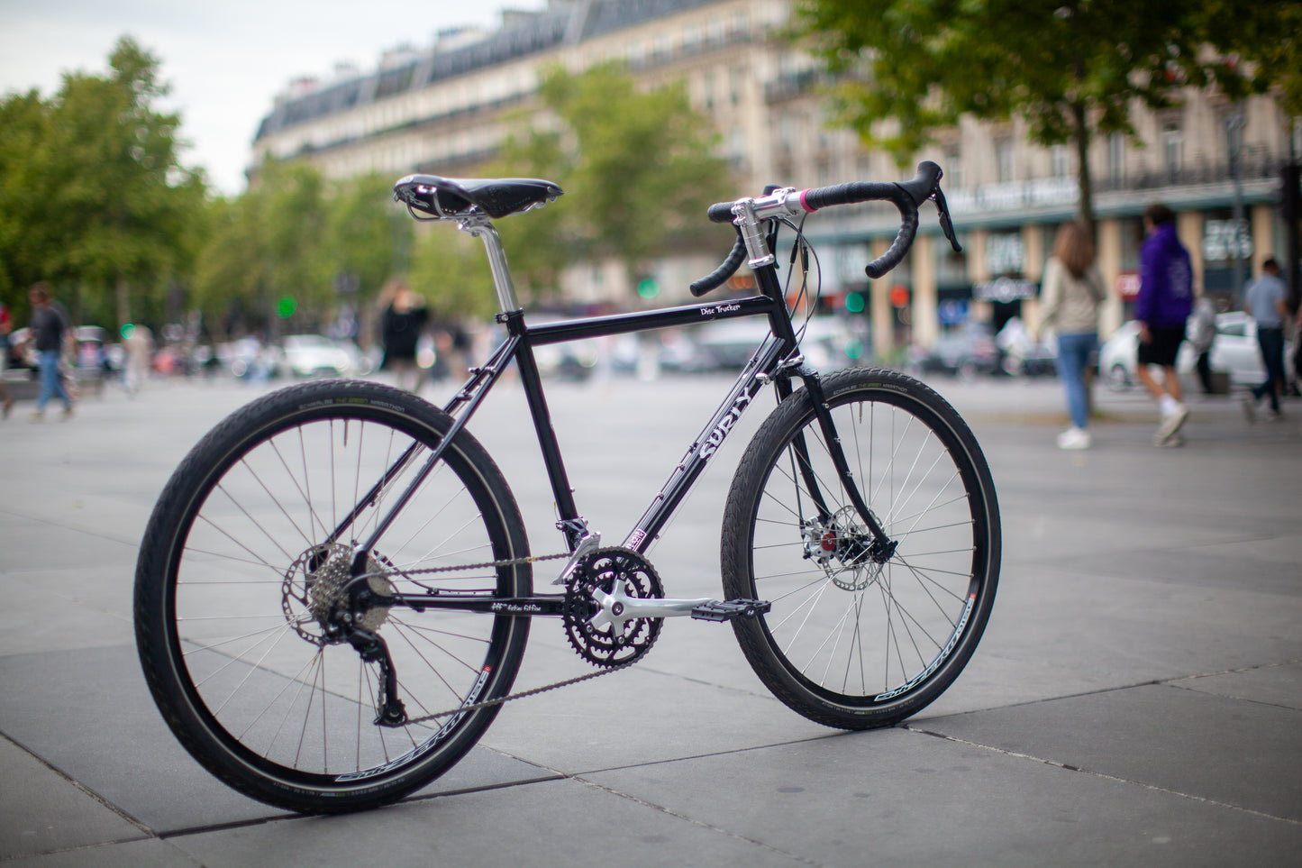 SURLY DISC TRUCKER LA CHOUETTE BUILD - 50