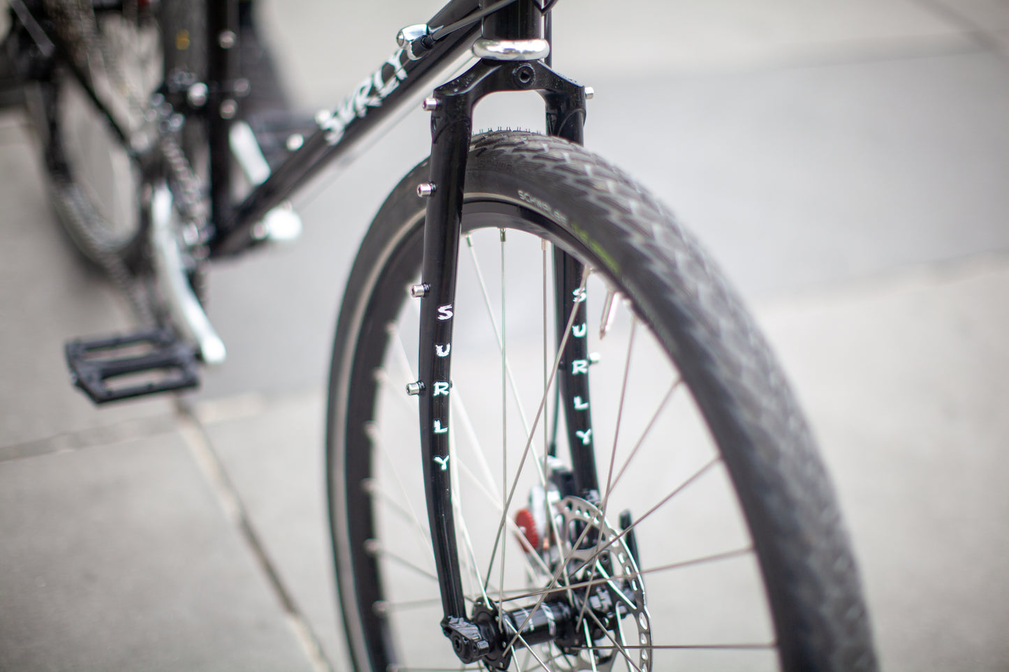 SURLY DISC TRUCKER LA CHOUETTE BUILD - 50
