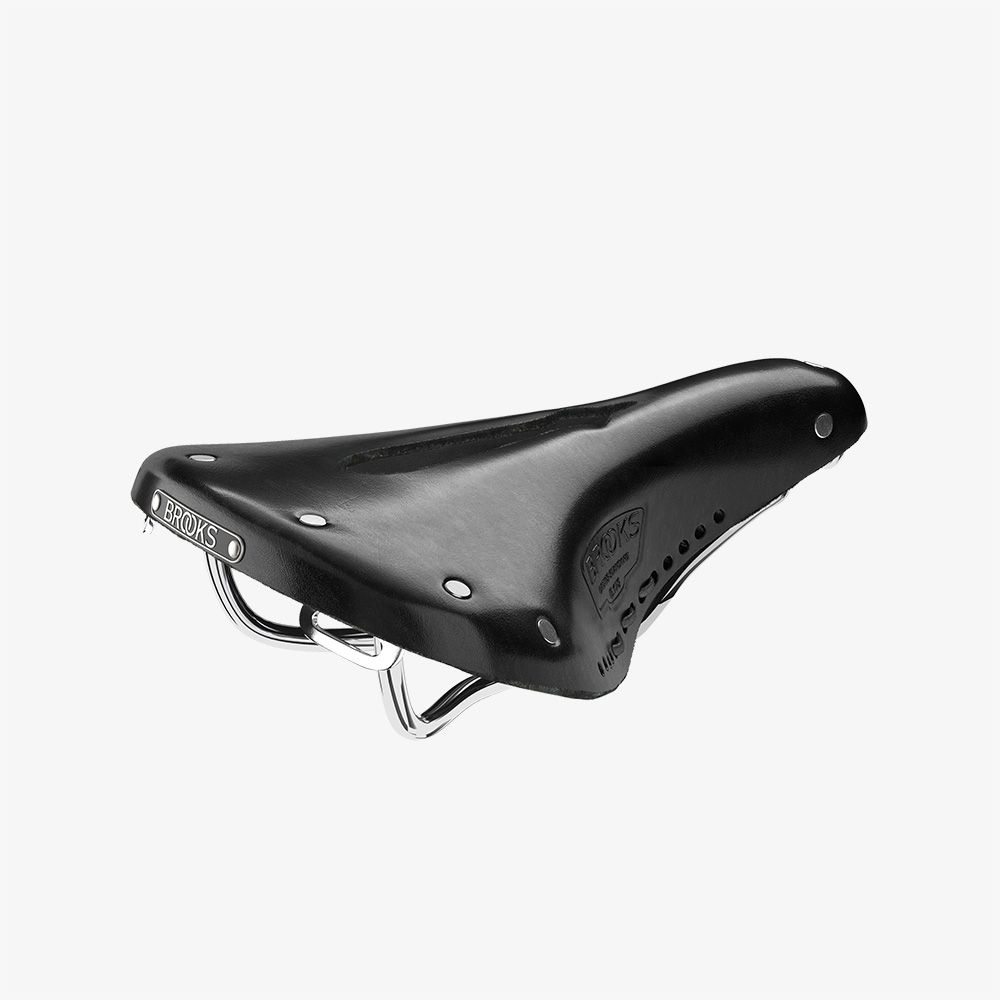 BROOKS B17 SELLE CARVED COURTE CUIRE