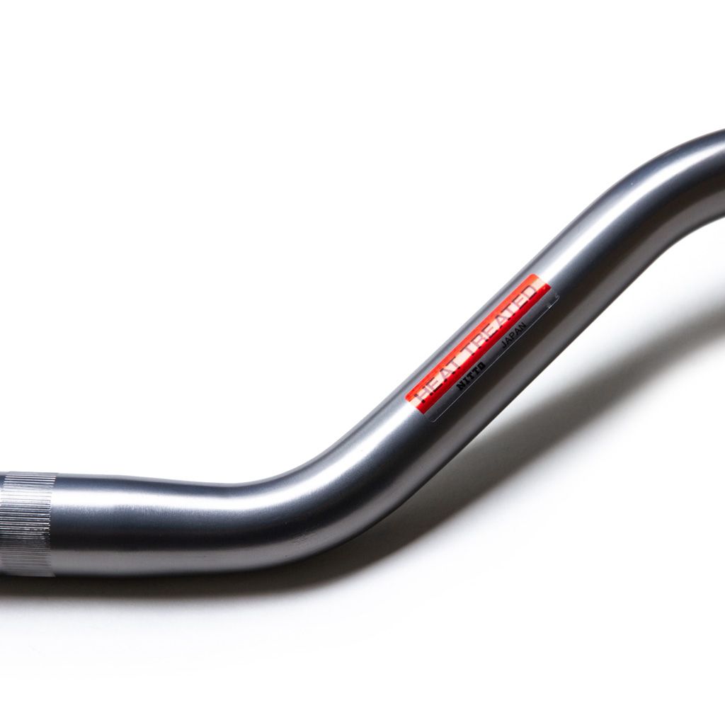 Guidon motocross avec barre de renfort 22mm chromé Guidon motocross avec barre de renfort 22mm chromé
