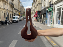 Charger l&#39;image dans la galerie, BERTHOUD SELLE CUIR ASPIN OUVERTE
