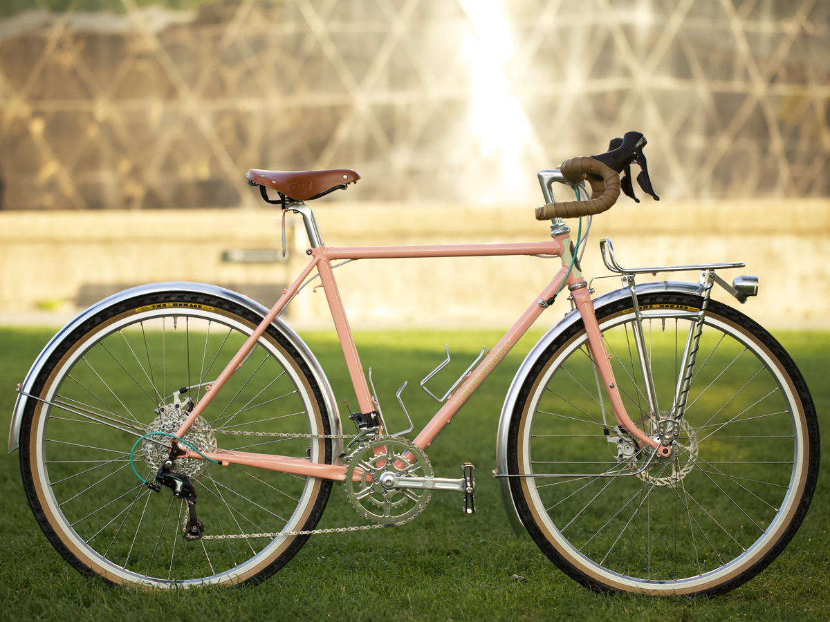 Aluminium top bicycle mudguards