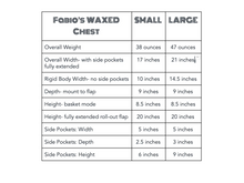 Load image into Gallery viewer, RON&#39;S BIKES LARGE FABIO&#39;S CHEST - CLASSIC WAXED
