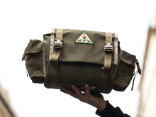 Load image into Gallery viewer, RON&#39;S BIKES SMALL FABIO&#39;S CHEST - WAXED CORDURA
