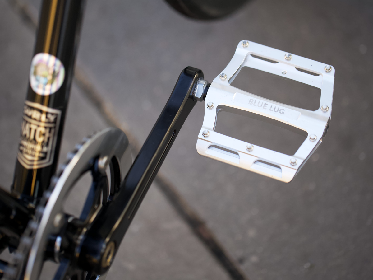 blue lug shark pedal DONATIEN'S SURLY CROSS CHECK – La Chouette Paris