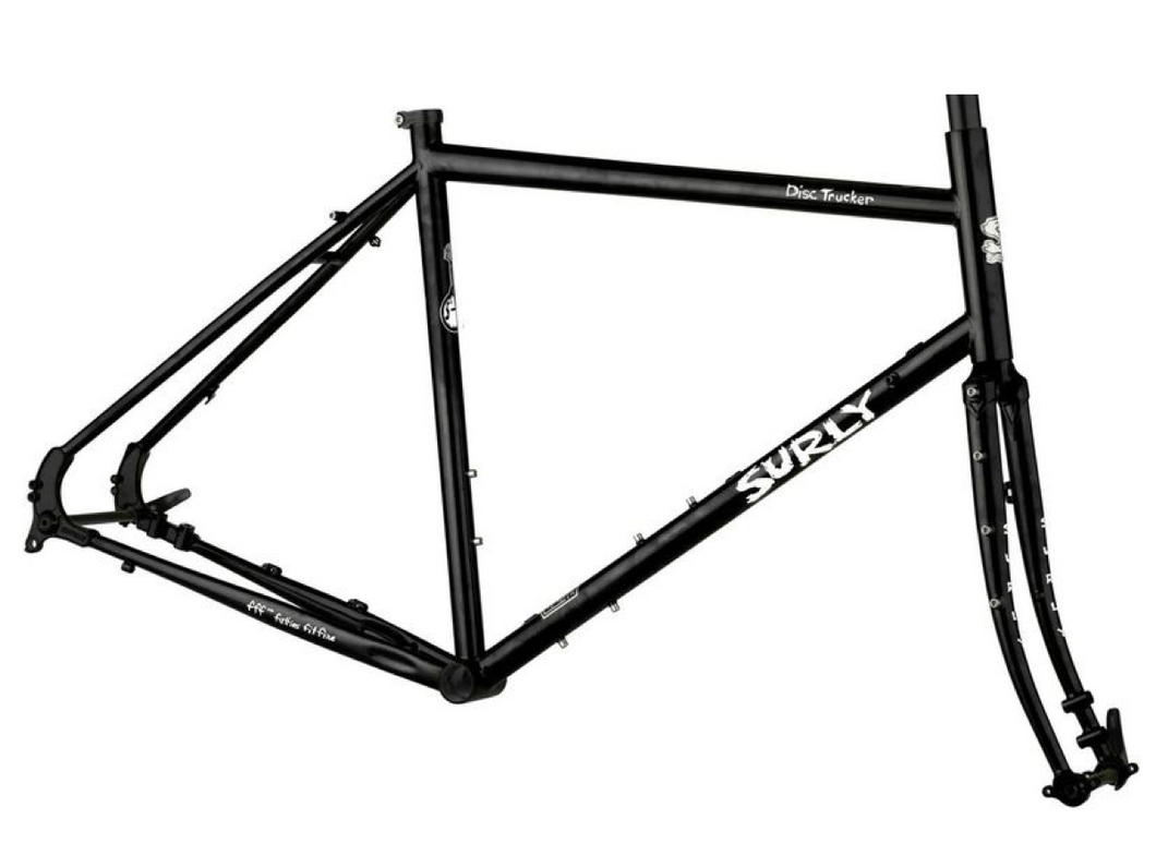 SURLY DISC TRUCKER FRAME - BLACK