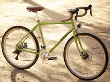 Load image into Gallery viewer, CAROLE&#39;S SURLY DISC TRUCKER PEA LIME SOUP
