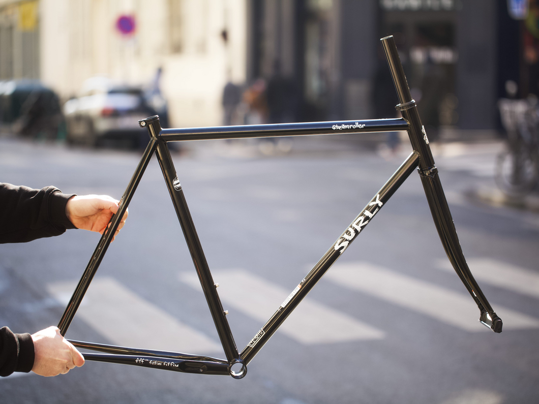 SURLY STEAMROLLER FRAME - BLACK – La Chouette Paris