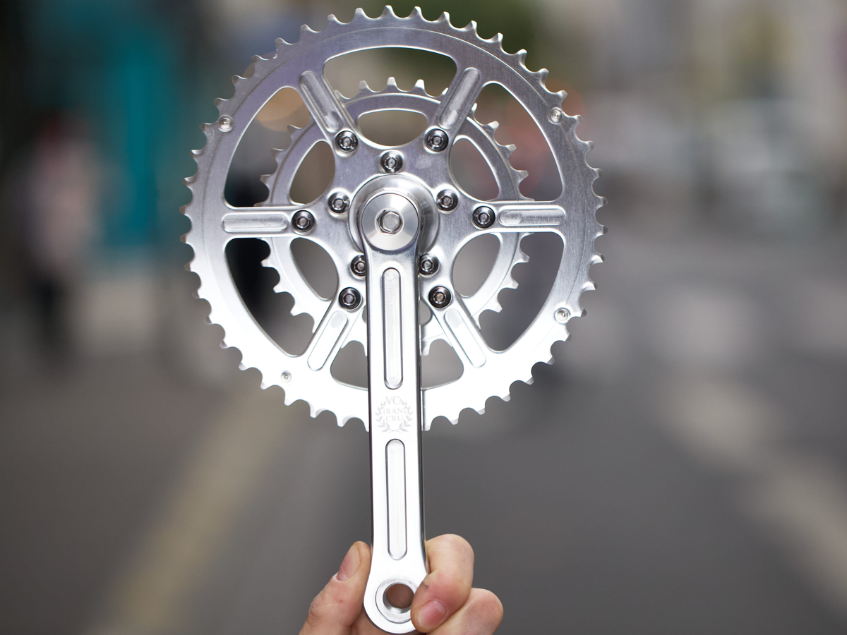 VELO ORANGE GRAND CRU 50.4 BCD DOUBLE CRANKSET