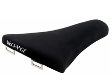 Load image into Gallery viewer, VELO ORANGE MICROFIBER WIDE TOURING SADDLE - BLACK
