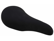 Load image into Gallery viewer, VELO ORANGE MICROFIBER WIDE TOURING SADDLE - BLACK
