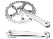 Load image into Gallery viewer, VELO ORANGE SINGLE RING CRANKSET WITH NARROW-WIDE CHAINRING
