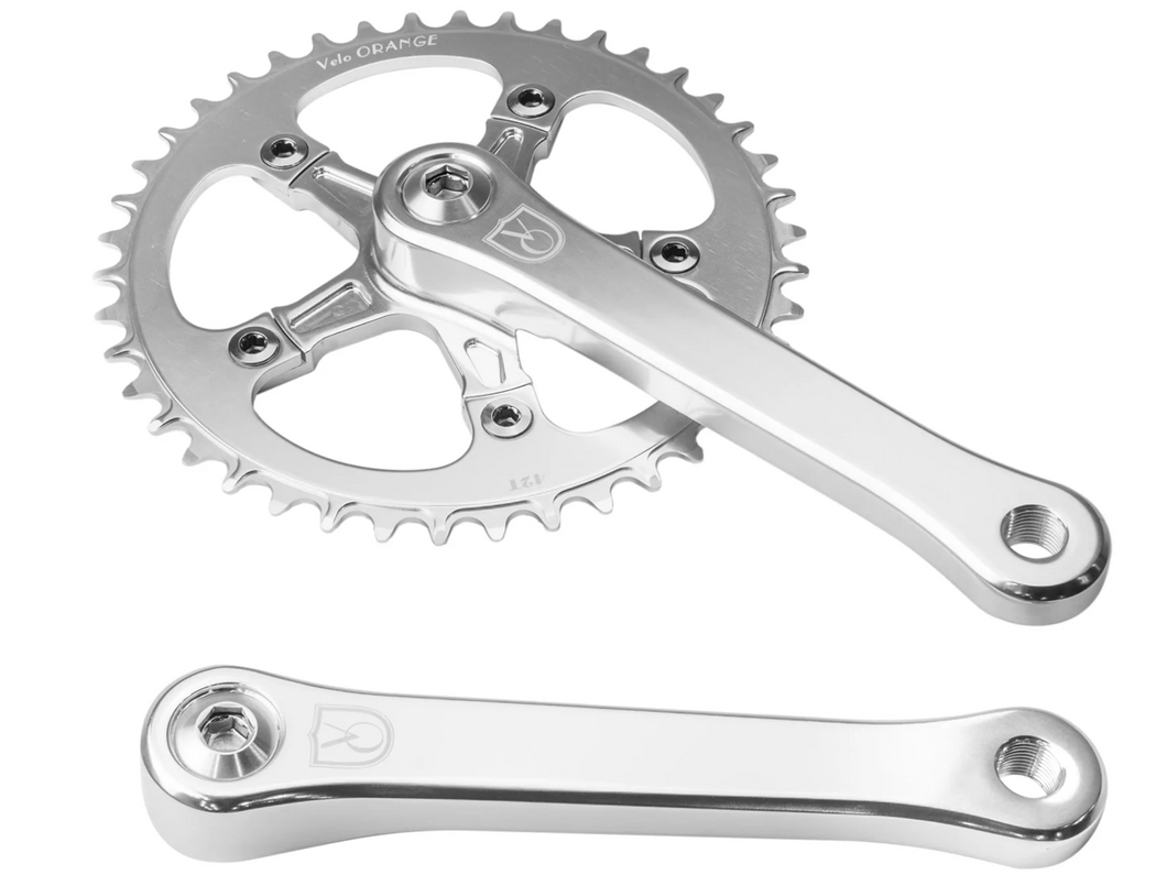 VELO ORANGE SINGLE RING CRANKSET WITH NARROW-WIDE CHAINRING